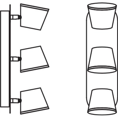 LED SPOT IP44 3 x 7W IP44 Click-CCT