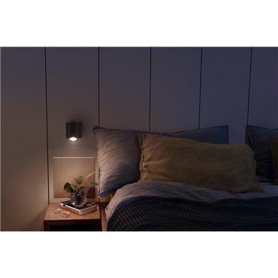 LED SPOT OCTAGON BLACK 1x3.4W 927 DIM