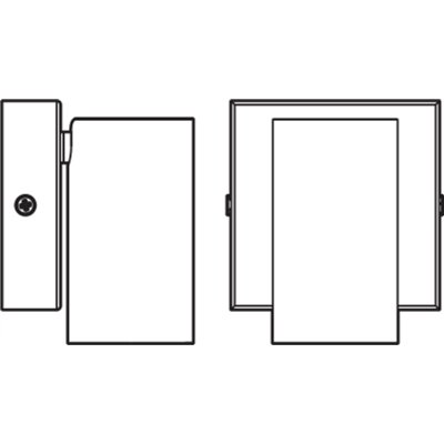 LED SPOT OCTAGON BLACK 1x3.4W 927 DIM