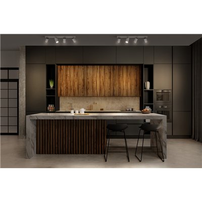 LED SPOT OCTAGON WHITE 4x3.4W 927 DIM