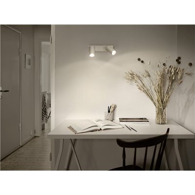 LED SPOT OCTAGON WHITE 2x3.4W 927 DIM