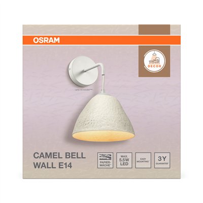 Decor Camel Bell Wall E14 White